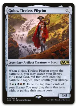 Golos, Tireless Pilgrim #226 (NM) Core Set 2020 M20 Magic MTG - Image 1
