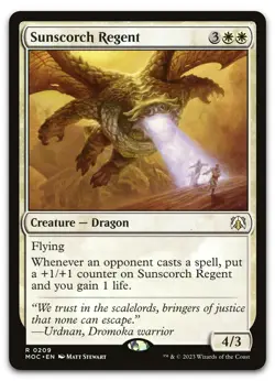 Sunscorch Regent #209 (NM) March of the Machine MOC Magic MTG - Image 1