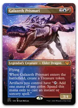 Galazeth Prismari (Borderless) #281 (NM) Strixhaven STX Magic MTG - Image 1