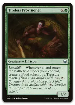 Tireless Provisioner #313 (NM) March of the Machine MOC Magic MTG - Image 1