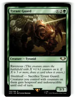 Tyrant Guard 103 - Universes Beyond: Warhammer 40,000 - MTG - Image 1