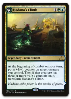 Hadana's Climb #158 (NM) Rivals of Ixalan RIX Magic MTG - Image 1