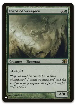 Force of Savagery #126/180 (NM) List Reprints LIST LIST Magic MTG - Image 1