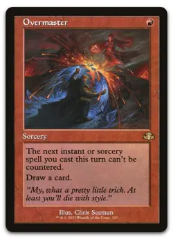 Overmaster (Retro Frame) #327 (NM) Dominaria Remastered DMR Magic MTG - Image 1