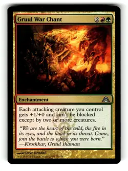 Gruul War Chant - Dragon's Maze - MTG - Image 1