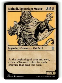 Mahadi, Emporium Master (Showcase) - Commander Legends: Baldur's Gate - MTG - Image 1