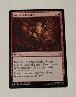 MTG WRENN'S RESOLVE - March of the Machine LP - Image 1