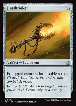 MTG - 4 x Fireshrieker - Foundations - Playset 4x x4 - Image 2