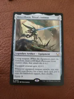 Bitterthorn, Nissa's Animus [MOC] March of the Machine Commander - Image 1