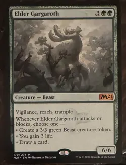 Elder Gargaroth - Core Set 2021 (M21) - Image 2