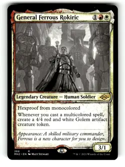 General Ferrous Rokiric (Showcase) - Modern Horizons 2 - MTG - Image 1