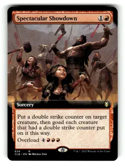 Spectacular Showdown (Extended Art) - Commander Legends: Baldur's Gate - MTG - Image 1