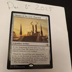 Throne of the God-Pharaoh Amonkhet #237 Rare MTG NM Non-foil - Image 3