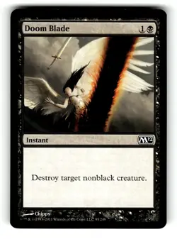 Doom Blade 95 - Magic 2012 (M12) - MTG - Image 1