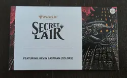 MTG Secret Lair x TMNT Featuring: Kevin Eastman (Colors) New and Sealed - Image 1