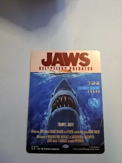 MTG: Jaws, Relentless Predator (LP): Secret Lair - Image 1