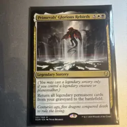 MTG - Primeval's Glorious Rebirth - Dominaria - Image 1