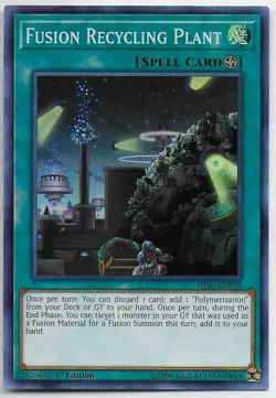 Yu-Gi-Oh! Hidden Summoners FUSION RECYCLING PLANT #HISU-EN058 - Image 1