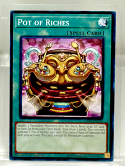 Pot of Riches LEDD-ENC20 * 1st EDITION * Yu-Gi-Oh! - Image 1
