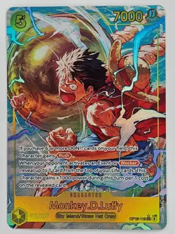 One Piece OP15-119 Monkey.D.Luffy Alt Art SECAA - Image 1