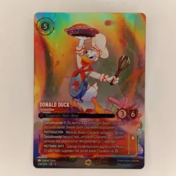 Donald Duck - Disney Lorcana TCG - DE - NM Enchanted 214/204 Himmelseuchten - Image 1