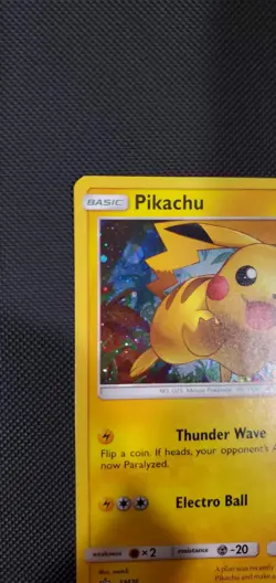 Pokemon TCG - Pikachu SM76 Cosmos Foil Sun & Moon Black Star Promo #SM76 - Image 2