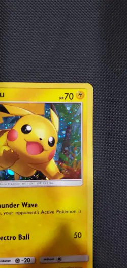 Pokemon TCG - Pikachu SM76 Cosmos Foil Sun & Moon Black Star Promo #SM76 - Image 3