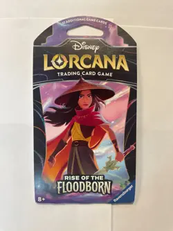Disney Lorcana Rise of the Floodborn Booster Pack Ravensburger Sealed Trading Ca - Image 1