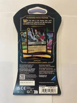 Disney Lorcana Rise of the Floodborn Booster Pack Ravensburger Sealed Trading Ca - Image 2