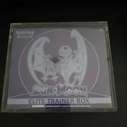 Pokemon Sun And Moon Base Lunala Elite Trainer Box Sealed ETB Sun & Moon - Image 1