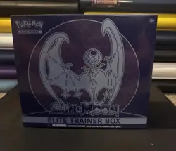 Pokemon Elite Trainer Box Sun and Moon Base ETB Factory Sealed, Lunala - Image 1