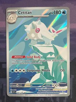 Cetitan 201/191 Pokemon Surging Sparks Illustration Rare Card Near Mint (NM) 1 - Image 1