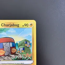 Pokemon Card Radiant Charjabug 051/159 Shiny Rare Holo Crown Zenith NM - Image 3