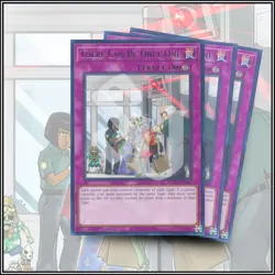 YuGiOh THERE CAN BE ONLY ONE x3 | WISU-EN060 Rare POWERFUL CARD 1ST EDITION 💎 - Image 1