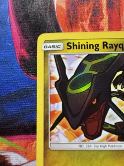 Pokemon TCG Shining Rayquaza Card Legends 56/73 Nm Condition - Image 5