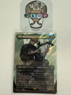 The Wandering Minstrel (Borderless) (Surge Foil) Final Fantasy Foil - Image 1