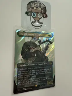 The Wandering Minstrel (Borderless) (Surge Foil) Final Fantasy Foil - Image 3