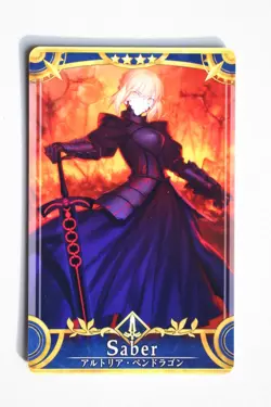 Artoria Alter (Saber) 3rd Ascension - Fate Grand Order Arcade Card - Image 1