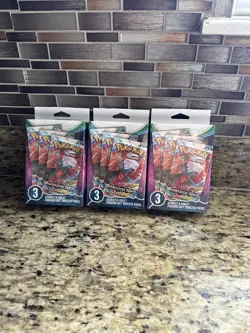 Pokemon TCG - SCARLET & VIOLET- Paradox Rift Booster Packs (3) - Image 1