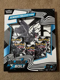 Pokemon Black Bolt Binder Collection - Brand New - Sealed - In Hand - Image 1