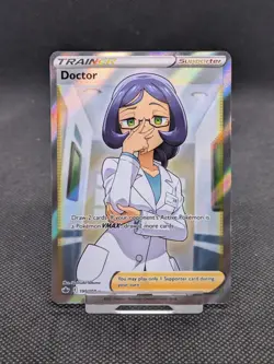 Pokemon Card Doctor 190/198 Chilling Reign Full Art Trainer MINT! - Image 1