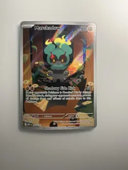 Pokemon TCG Marshadow Mega Evolution Illustration Rare Card 146/132 - Image 1