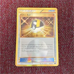 Ultra Ball Secret Rare Holofoil 122/116 Plasma Freeze Pokemon Card English - Image 1