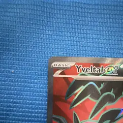 Pokemon Yveltal EX Foil Ultra Rare 210 HP 105/088 2026 English Card - Image 5