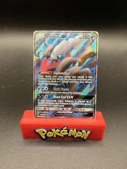 Pokemon TCG Darkrai GX 139/147 Burning Shadows Ultra Rare Holo Card LP - Image 1