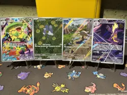 Pokemon TCG Phantasmal Flames Illustration Rare Card Lot Of 4 Cards - Image 1