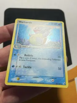 Pokemon TCG 2006 Wartortle Reverse Holo Card 42/100 Stamped Crystal Guardians Lp - Image 3