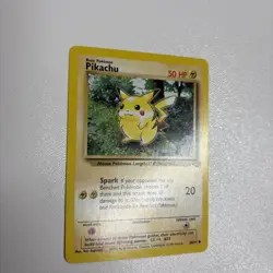 Pokemon TCG Jungle Pikachu Card 60/64 Unlimited Common NM - Image 4