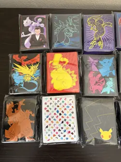 Pokemon TCG ETB Card Sleeves 27 Total Lot - Image 2