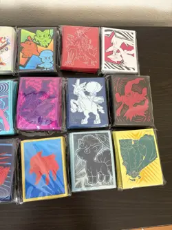 Pokemon TCG ETB Card Sleeves 27 Total Lot - Image 5